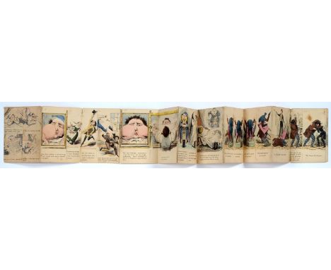 Cruickshank (George) - The Tooth-Ache, imagined by Horace Mayhew, 43 humorous hand coloured lithograph illustrations and text