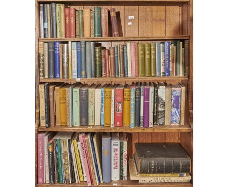 Three and a half shelves of books, miscellaneous general shelf stock  