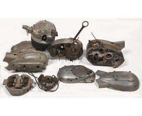 NSU MAX ENGINE NO 797241 (DISMANTLED) AND OTHER ANOTHER CRANKCASE  Provenance: Sold on the instructions of executors of a dec