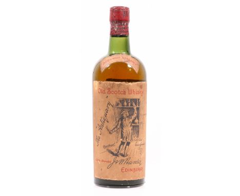 THE ANTIQUARY Old Scotch Whisky bottle by J & W Hardie of Edinburgh no abv or vol. statement.