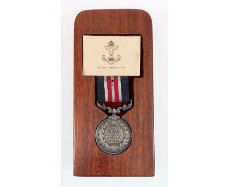 George V military medal awarded to 203040 Pte R Bowman 1/7 Gordon Highlanders CONDITION REPORT: Prov; Consigned from deceased