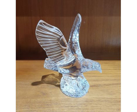 Waterford crystal model of an eagle, height approx. 17.5cm