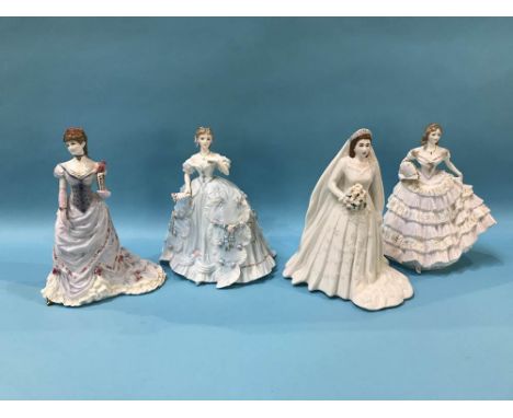 Four various Royal Worcester figures