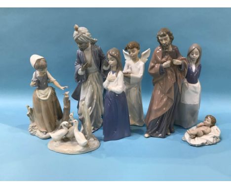 Collection of Nao figures