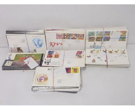 Quantity of First Day Covers, for years 1996, 1997, 1998, 1999, 2000, 2001 and 2002. Also various between 1990 and 1995.