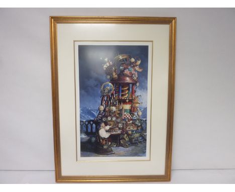 Dean Morrissey, Limited Edition 13/550 colour print titled "The Weathermill" with certificate, pencil numbered and signed on 