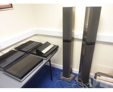 1980's Bang and Olufsen Beosystem 6500 including Beocord 6500, Beogram CD 6500, Beogram 6500 turntable, step program Beomaste