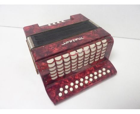 Meteor, 8 bass, button key accordion with chromatic keyboard