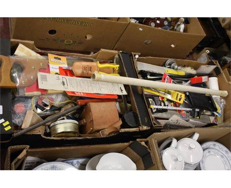 Two trays of assorted tools.