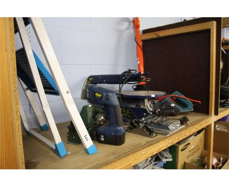 Various power tools.