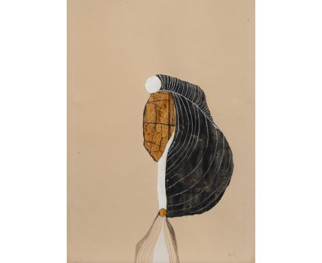Ortiz, EmilioMexico City, 1936 - 198852  x 31,5 cm, R." La Metamorphose III", 1966. Mischtechnik auf Papier. In Tusche unten 