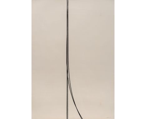 Hauser, ErichRietheim-Weilheim, 1930 - Rottweil, 2004Je 99 x 69 cm, R.Ohne Titel, 1967/1968. Schwarze Kreide auf Bütten. Drei