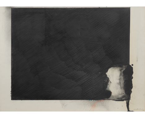 Matsutani, TakesadaOsaka/Japan, 193755,5 x 77 cm, R.Ohne Titel, 1978. Bleistift und Farbstift mit Terpentin auf Bütten. In Bl