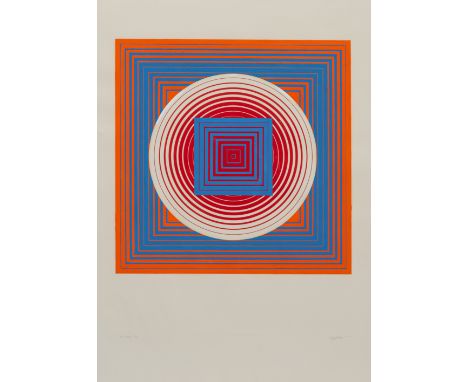 Pearson, JohnYorkshire, 194060 x 48 cm, R.Geometrische Komposition, 1964. Gouache auf Papier. In Bleistift unten rechts signi