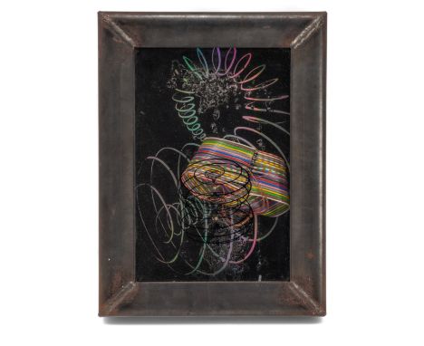 Dossi, UgoMünchen, 194333 x 25 x 6,5 cm, R.Knoten, 1988, Mischtechnik. Objektkasten. Rückseitig in Faserstift signiert, datie
