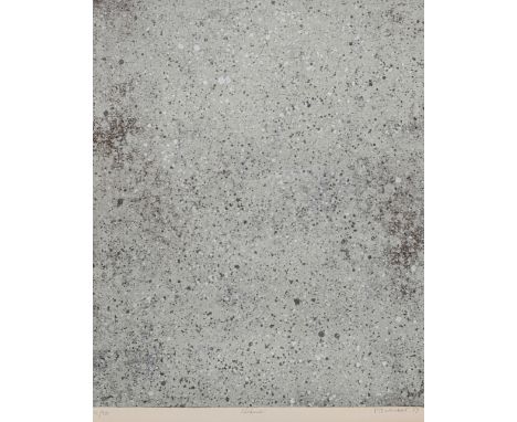 Dubuffet, JeanLe Havre, 1901 - Paris, 198544,5 x 26,5 cm, R."Sérénité", 1959. Farblithografie auf Bütten. In Bleistift unten 