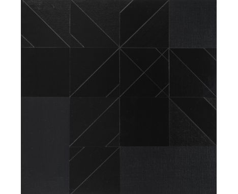 Bézie, CharlesVarades, 193440 x 40 x 3,5 cm, o. R.Ohne Titel, 1994. Acryl auf Leinwand, auf Holz aufgelegt. In Acryl rückseit