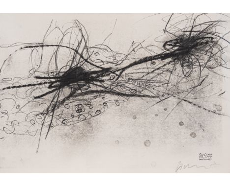 Rainer, ArnulfBaden/Wien, geboren 192925 x 35 cm, R.Aktüberarbeitung Klimt, 1981. Ölkreide, Tusche und Graphit auf Papier. In
