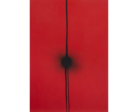 Piene, OttoLaasphe, 1928 - Berlin, 201498 x 68 cm, R.Ohne Titel, 1962/1972. Farbserigraphie auf leichtem Karton. In Bleistift