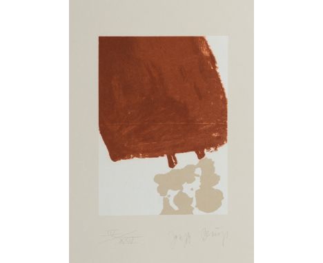 Beuys, JosephKleve, 1921 -  Düsseldorf, 1985Blattgröße: 32,5 x 24,5 cm; 21,2 x 15,4 cm, o. R."Mit Fett gefüllte Skulptur", 19