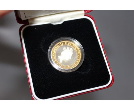 A ROYAL MINT 1997 UNITED KINGDOM SILVER PROOF £2 COIN, with COA/Booklet, in original presentation case