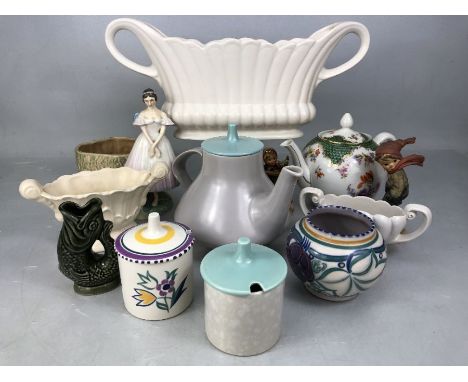 Colletion of China and figurines to include Poole, Wade, Hummel etc