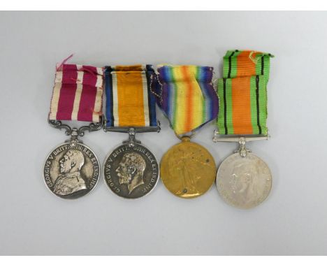 British Army medal group comprising of a Meritorious Service Medal, G.V.R., 1st issue awarded to 3960 Pte L Cpl E.L Joscelyne