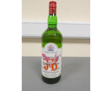J&amp;B (Justerini &amp; Brooks) Virgin Atlantic blended Scotch Whisky, Specially bottled for Virgin Atlantic to celebrate 10