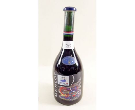An official World Cup 1998 bottle of Merlot 