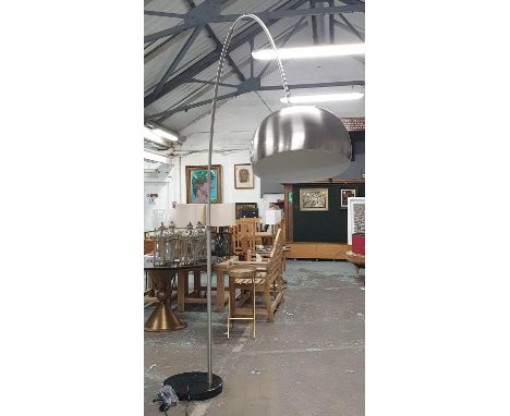 ARCO STYLE FLOOR LAMP, 227.5cm at tallest approx. 
