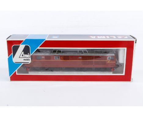 Lima E-Lok ”14 2171” 208130 LGP, Spur H0, braun/gelb, Alterungsspuren, OK, Z 3