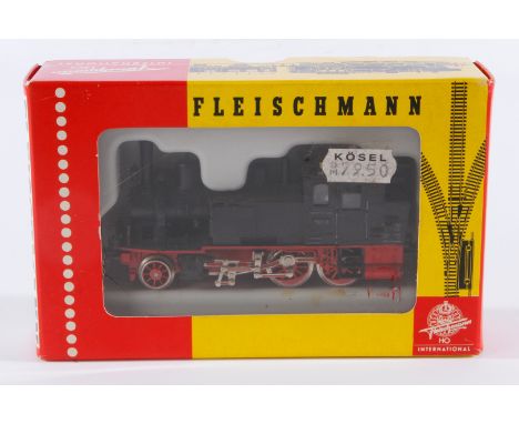 Fleischmann 1-B Tenderlok ”70 091” 4016, Spur H0, schwarz, Alterungsspuren, OK, Z 3