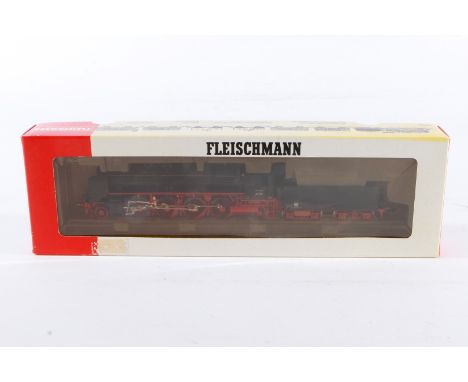 Fleischmann 1-D-1 Schlepptenderlok ”39 031” 4137, Spur H0, schwarz, Alterungsspuren, im leicht besch. OK, sonst Z 2