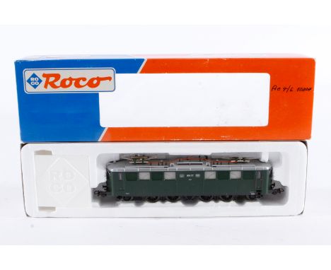 Roco E-Lok ”10807” 63530.1, Spur H0, grün, Alterungsspuren, OK, Z 2