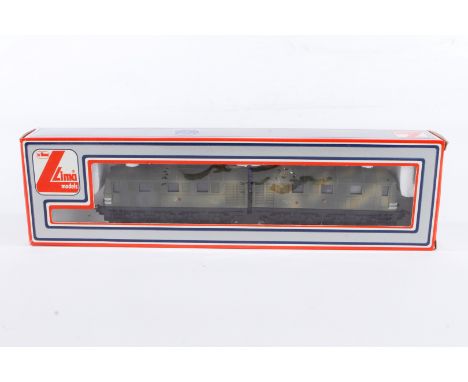 Lima Doppel-Diesellok ”Lazarett” 208116 LG, Spur H0, Mimikry, Alterungsspuren, OK, Z 3