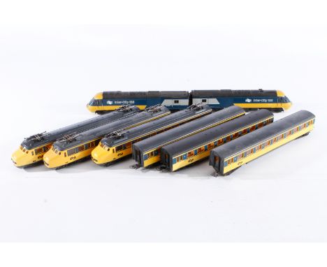 Konv. Lima Triebwagen, Spur H0, blau/gelb, Z 4