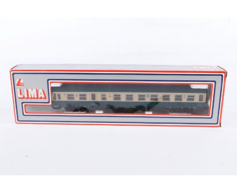 Lima Triebwagen 201090 LG, Spur H0, creme/türkis, Alterungsspuren, OK, Z 3