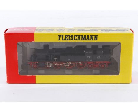 Fleischmann 2-C-2 Tenderlok ”78 434” 4078, Spur H0, schwarz, Alterungsspuren, OK, Z 2