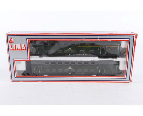 Lima Wagen-Set 309264 L, Spur H0, 2-teilig, grün, Alterungsspuren, OK, Z 3