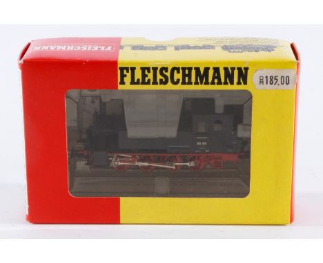 Fleischmann D-Tenderlok ”98 811” 4098, Spur H0, schwarz, Alterungsspuren, OK, Z 2