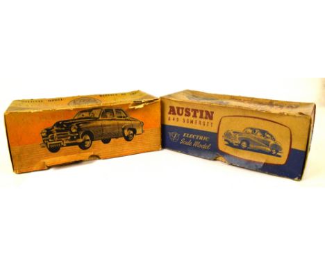 Two boxed 'Victory Industries', model cars, 'Vauxhall Velox' and an electric 'Austin Somerset', both 1/18th scale. (2)