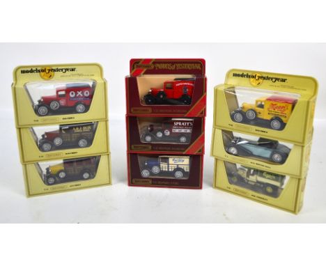 A large quantity of Models of Yesteryear including Bugatti T44, 1930 Ford A, Mercedes 540 K etc.