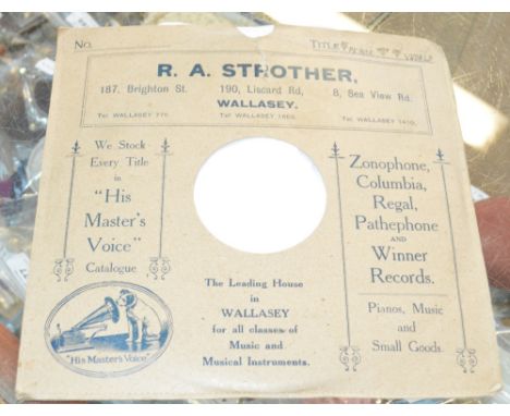 Gracie Fields; "Our Gracie with the Boys in France" record, with letters and information relating to the recording during the
