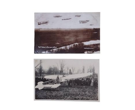 James Radley Monoplane first Ever Flight from Portholme Meadow Godmanchester/Huntingdon in April 1910 &amp; Portholme in the 