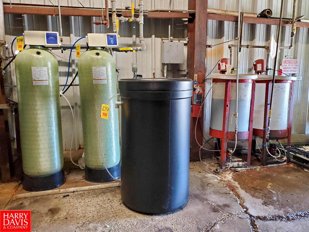 Culligan Water Softener Model CH34482 And Chemical Feed System Rigging
