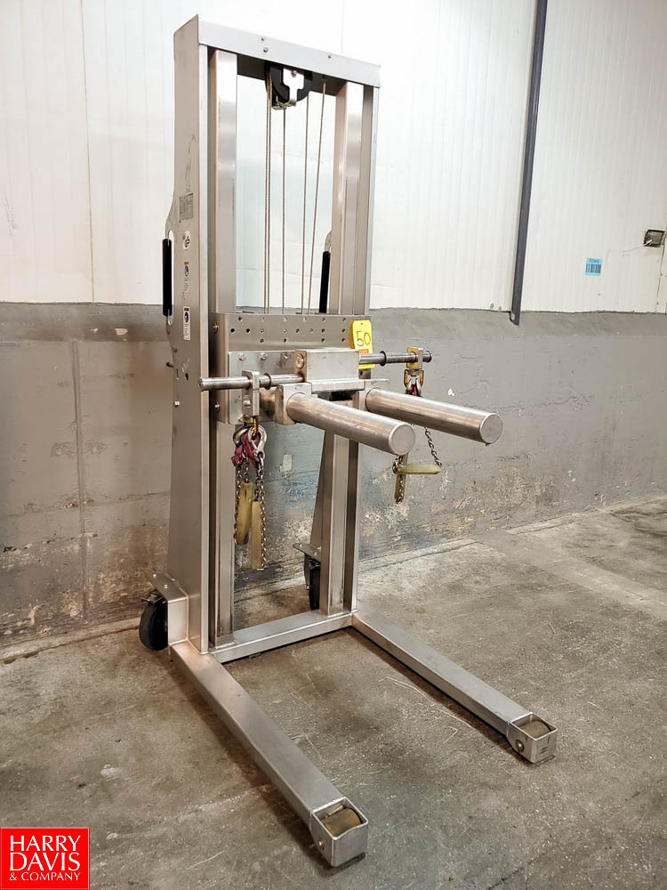MultiVac 500kg Max Capacity S/S Material Handler Model HW500, S/N ...