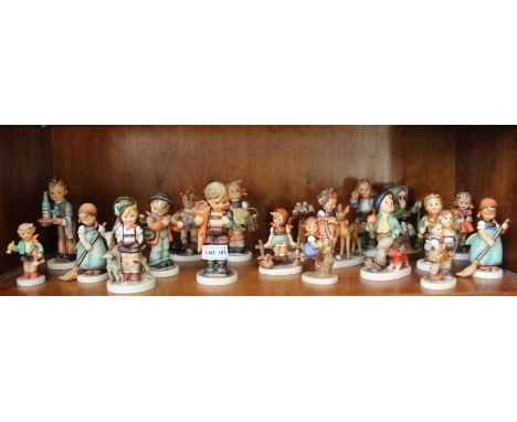 A selection of Hummel figures