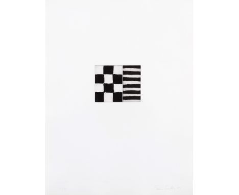 SEAN SCULLY (born 1945)Simples, 1993  Eau-forte. Signée, datée et numérotée 13/33Ets. Getekend, gedateerd en genummerd 13/33E