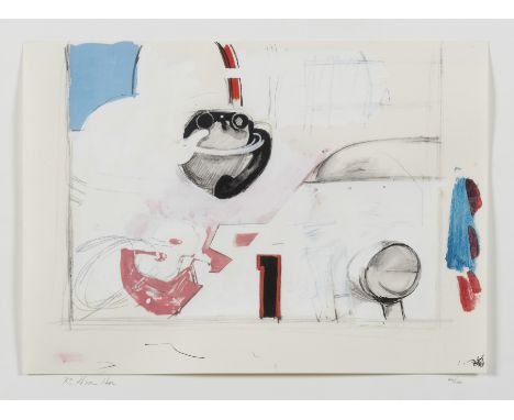 RICHARD HAMILTON (1922-2011)Towards a definitive statement... from Collected Words, 1982  Collotype et sérigraphie en couleur