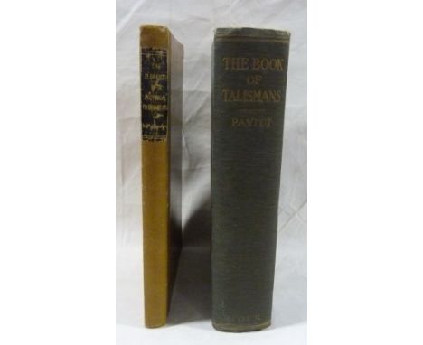 THOMAS W. &amp; PAVITT K.&nbsp;&nbsp;The Book of Talismans, Amulets &amp; Zodiacal Gems. Col. frontis &amp; 10 plates. Orig. 